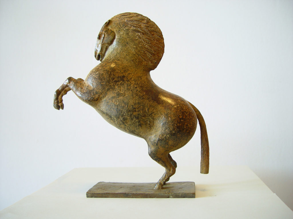 "Steigerend paard", brons, oplage 8 nr. 7